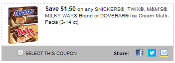 Snickers Coupon