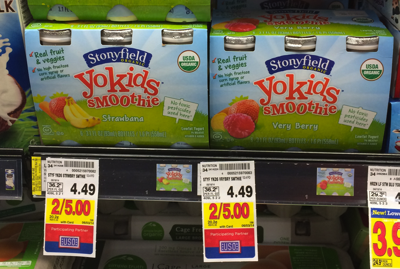 Stonyfield Organic Yogurt Kroger