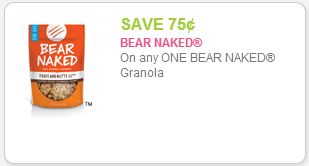 Bear Naked Granola coupon