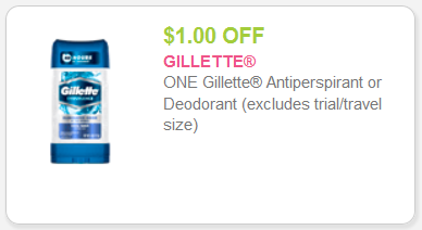 Gillette Coupon