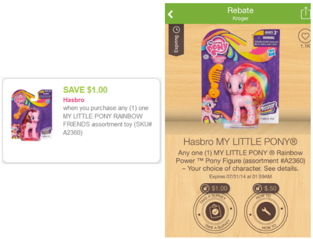 My little pony coupons