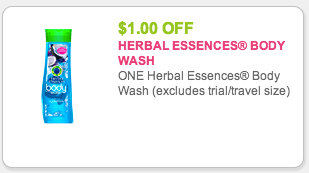 herbal essences body wash coupon