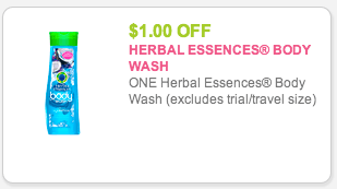 herbal essences body wash coupon
