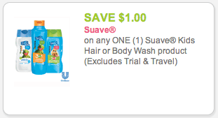 suave kids coupon