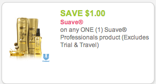 Suave Professionals Coupon