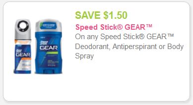 Speed Stick Gear coupon
