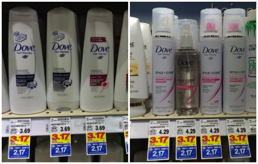 dove hair care kroger