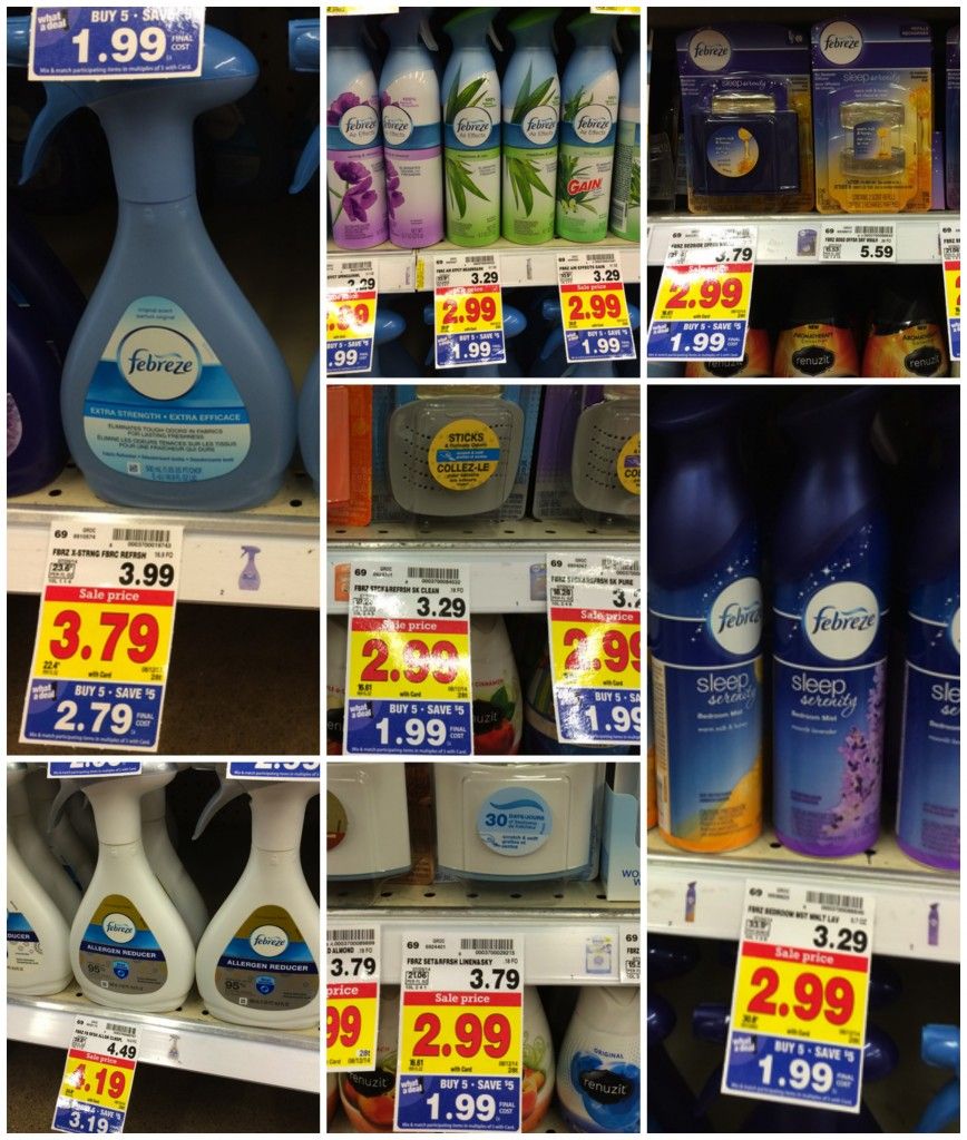 febreze kroger