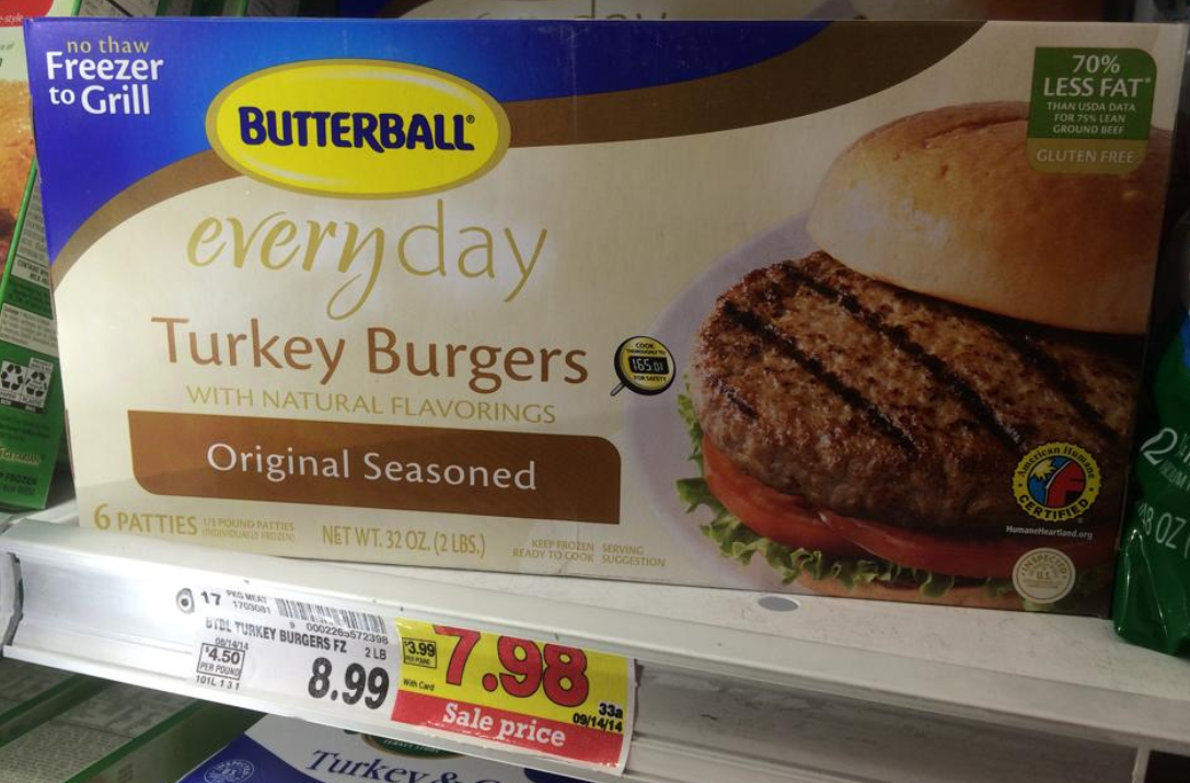Butterball Turkey Burgers