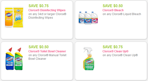 Clorox coupons