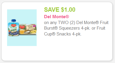Del Monte Fruit Burst Squeezers