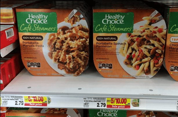 Healthy choice cafe steamers