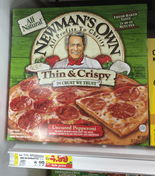 Newman's Own Pizza
