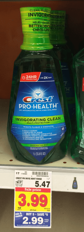 crest mouthwash