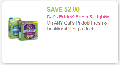 Cats pride litter coupon