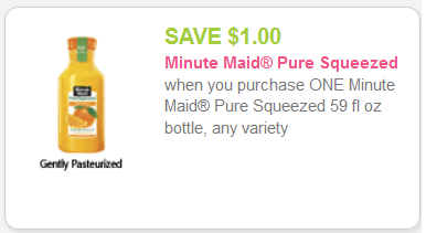 Minute Maid coupon