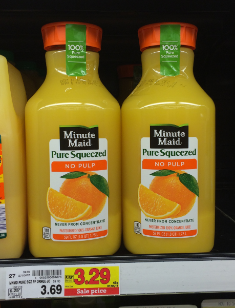 Minute Maid coupon