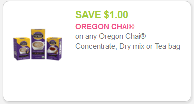 Oregon Chai coupon