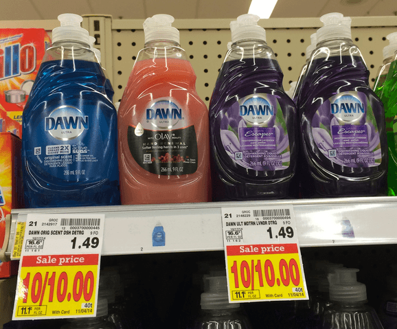 Dawn Dish Liquid