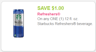 Starbucks Refreshers coupon