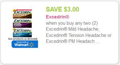 excedrin coupon