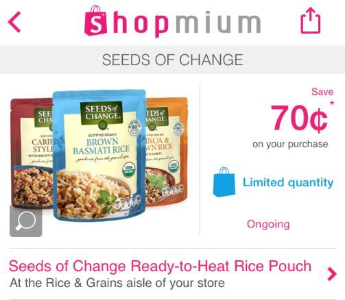 shopmium seeds of change