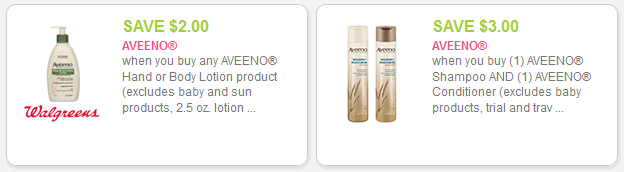 Aveeno Coupons