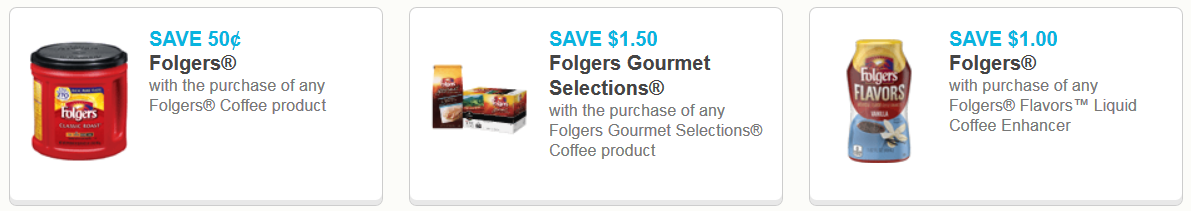Folgers coupons