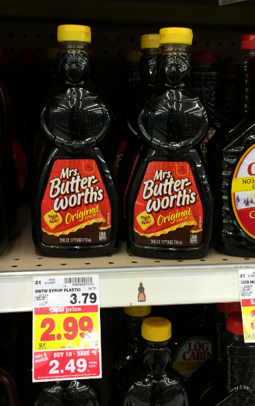 Mrs Buttersworth Syrup