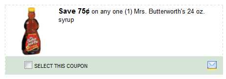 Mrs. Butterworths coupon