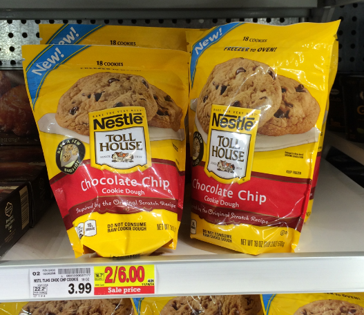 Nestle Toll House Frozen Cookies