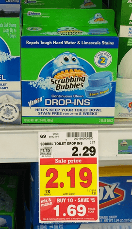 Scrubbing Bubbles Drop-Ins