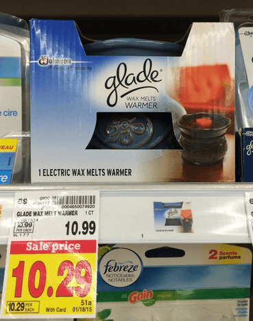 Glade Wax Melts Warmer kroger