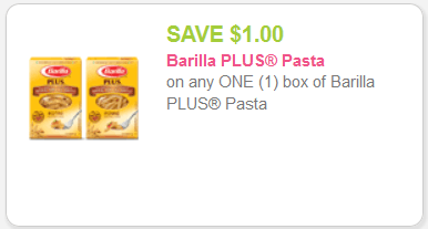 barilla plus coupon