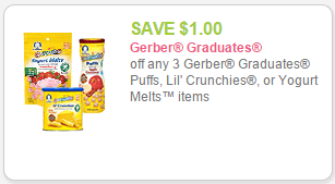 Gerber Grad coupon