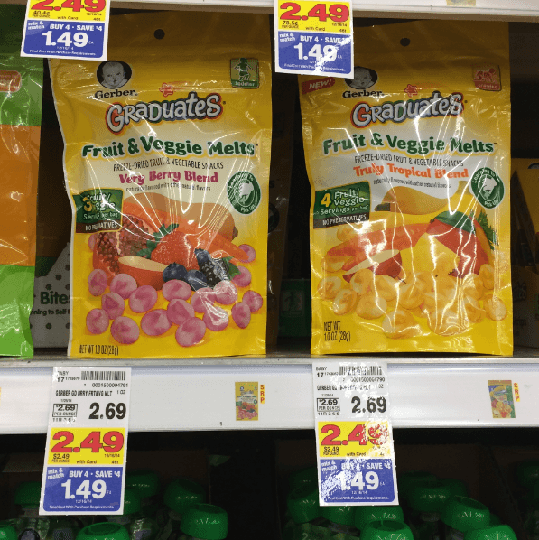 Gerber Graduates Yogurt Melts