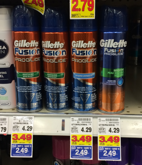 Gillette Fusion Shave Cream