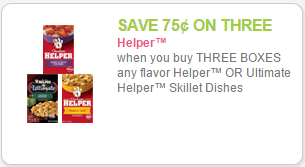 Helper coupon