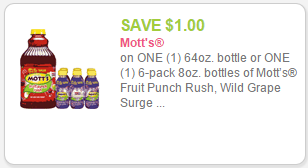 Mott's coupon