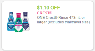 crest coupon