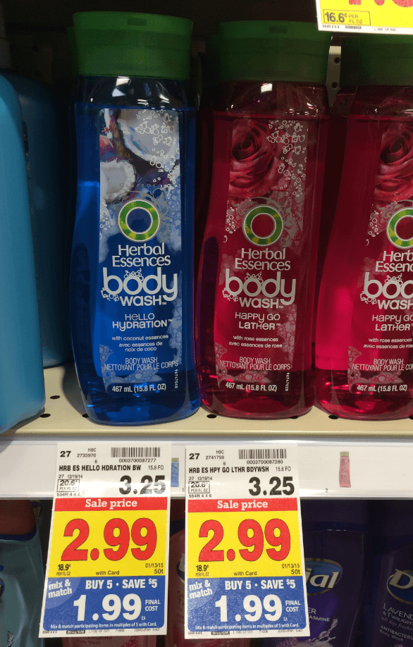 herbal essences body wash