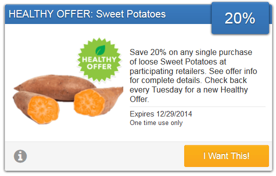 savingstar healthy offer