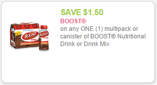 Boost Coupon