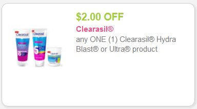 Clearasil coupon