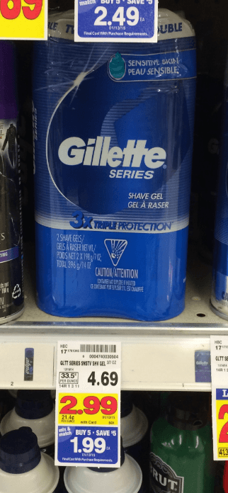 Gillette Shave Gel