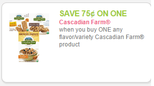 cascadian coupon