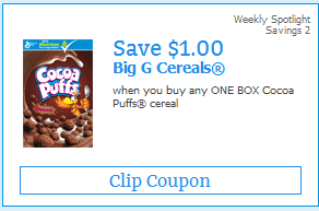 Cocoa Puffs coupon