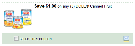 Dole coupon