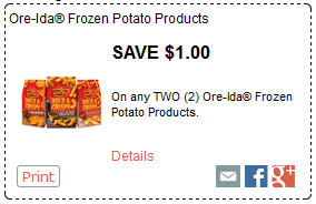 Ore Ida Coupon