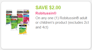 Robitussin coupon